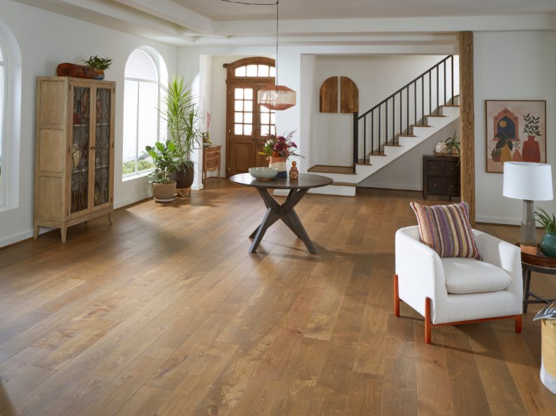 Beautiful hardwood floors by Karastan